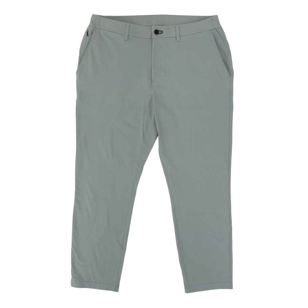 Public Rec Pants Mens 34/28 Gray Stretch Chino Office Career Athleisure